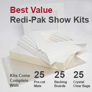 Pre Cut Photo Mat Board Show Kits