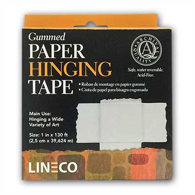 Lineco® Gummed Paper Hinging Tape
