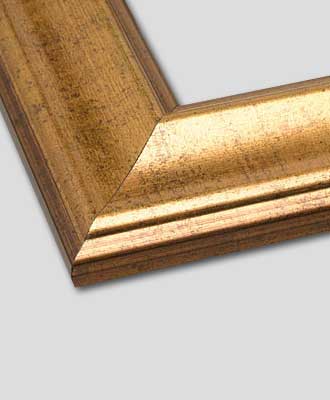 41212 Wood Frame Rich Gold