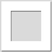 S23 - 9x9 Matboard for 6x6 Picture
