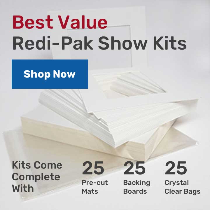 Redi-Pak Mat Board Show Kits