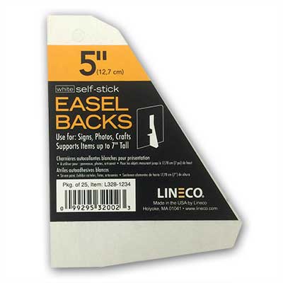 Lineco Self Stick Easel Backs