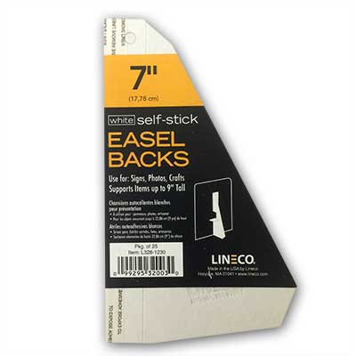 Lineco Self Stick Easel Backs