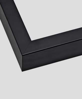 Profile 9 Wood Frame Matte Black