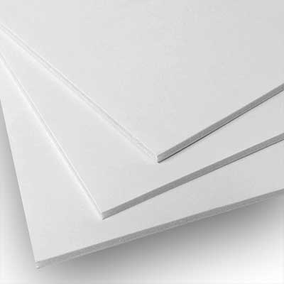 Foam Core 4'x 8' White/White 3/16