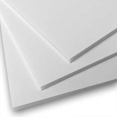 STANDARD WHITE FOAM BOARD (3/16in)