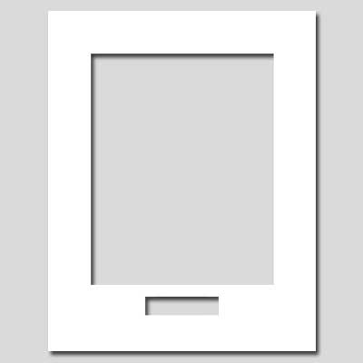 Pack of 10 11x14 White Picture Mats with White Core Bevel Cut for 8x10  Pictures