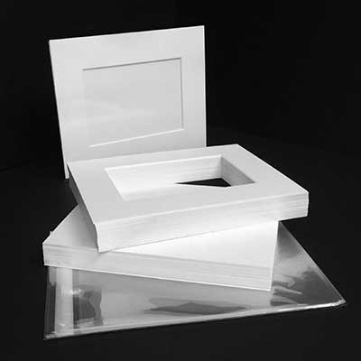 MAT BOARD SHOW KIT - in White Glove