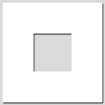 S18 - 12-1/2x12-1/2 Matboard for 5x5 Picture