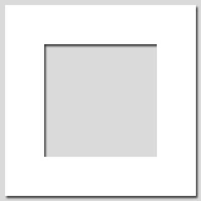 S21 - 19-1/2x19-1/2 Matboard for 12x12 Picture