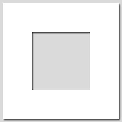 S22 - 9x9 Matboard for 5x5 Picture