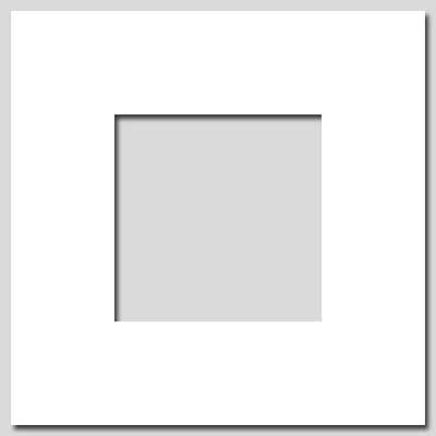 S22 - 9x9 Matboard for 5x5 Picture