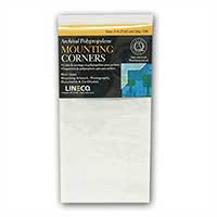 Lineco® Self-Adhesive Mounting Corners 3