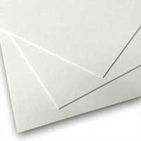 CAF conservation quality solid white backing board