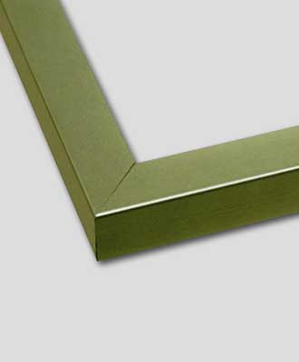 26954 Wood Frame Metallic Green