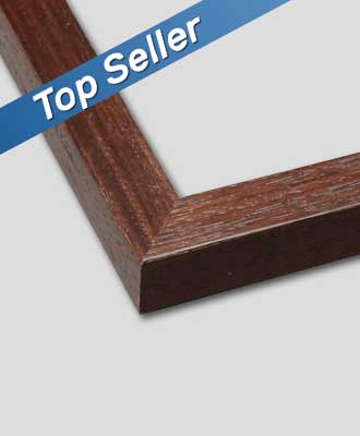 30128 Wood Frame Walnut