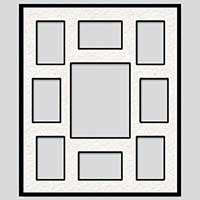FH15PB - 20x24 Collage Frame