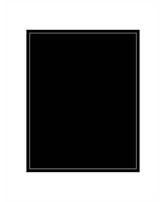 DOUBLE MAT BOARD SHOW KIT - Archival White on Black