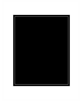 DOUBLE MAT BOARD SHOW KIT - White and Black