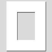 S14 7-3/4x9-3/4 Matboard for 4x6 Picture