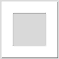 S17 - 12-1/2x12-1/2 Matboard for 8x8 Picture