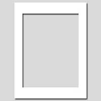 S24 12-1/4x16-1/4 Matboard for 10x13 Picture