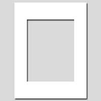 S27 12-1/4x16-1/4 Matboard for 8.5x11 Picture